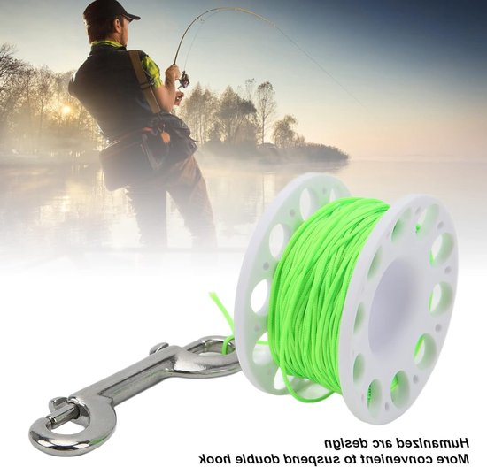 Diving Reel voor Duikers - Hoge Dichtheid Vinger Spool met Gidslijn - Draagbaar Duikaccessoire voor Onderwateravonturen — afbeelding 2