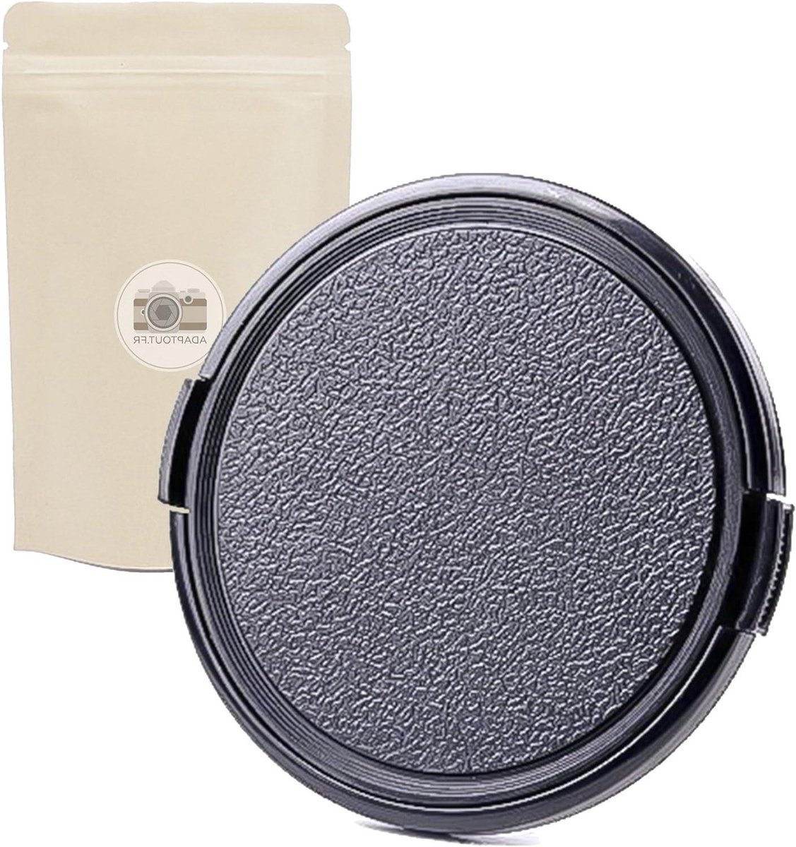 Lensdop - Lensafdekking Kap - Lens Beschermen - Ultraresistente ABS-kunststof - 77 mm - Zwart