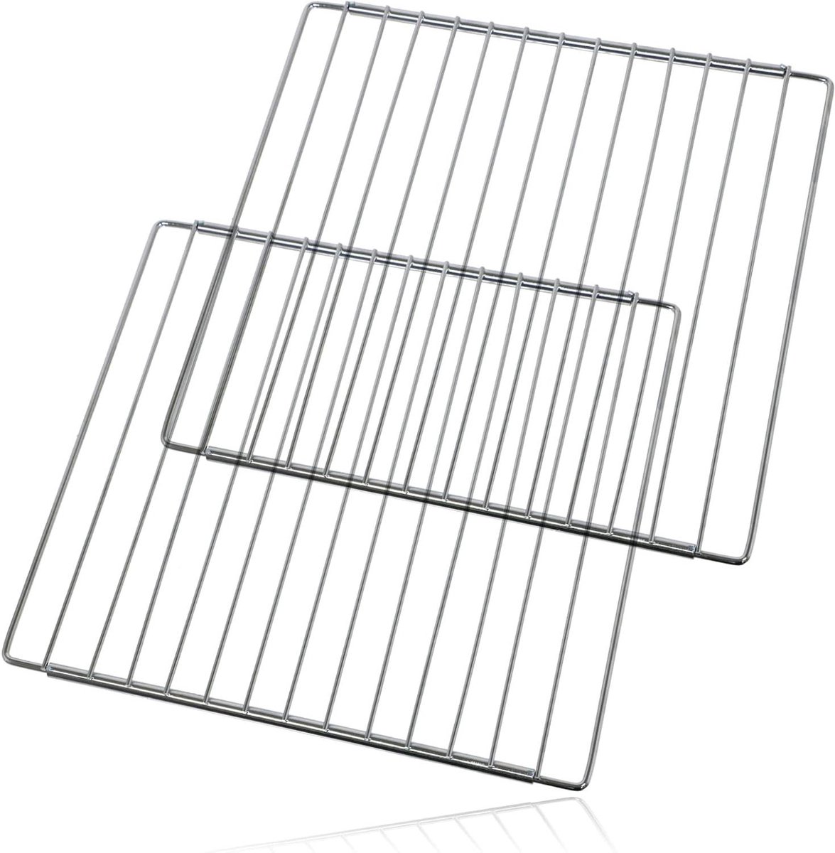 Ovenplank - Uitschuifbaar Rooster - Oven Gebruik - Verstelbare Breedte - 310-565mm - Chroom