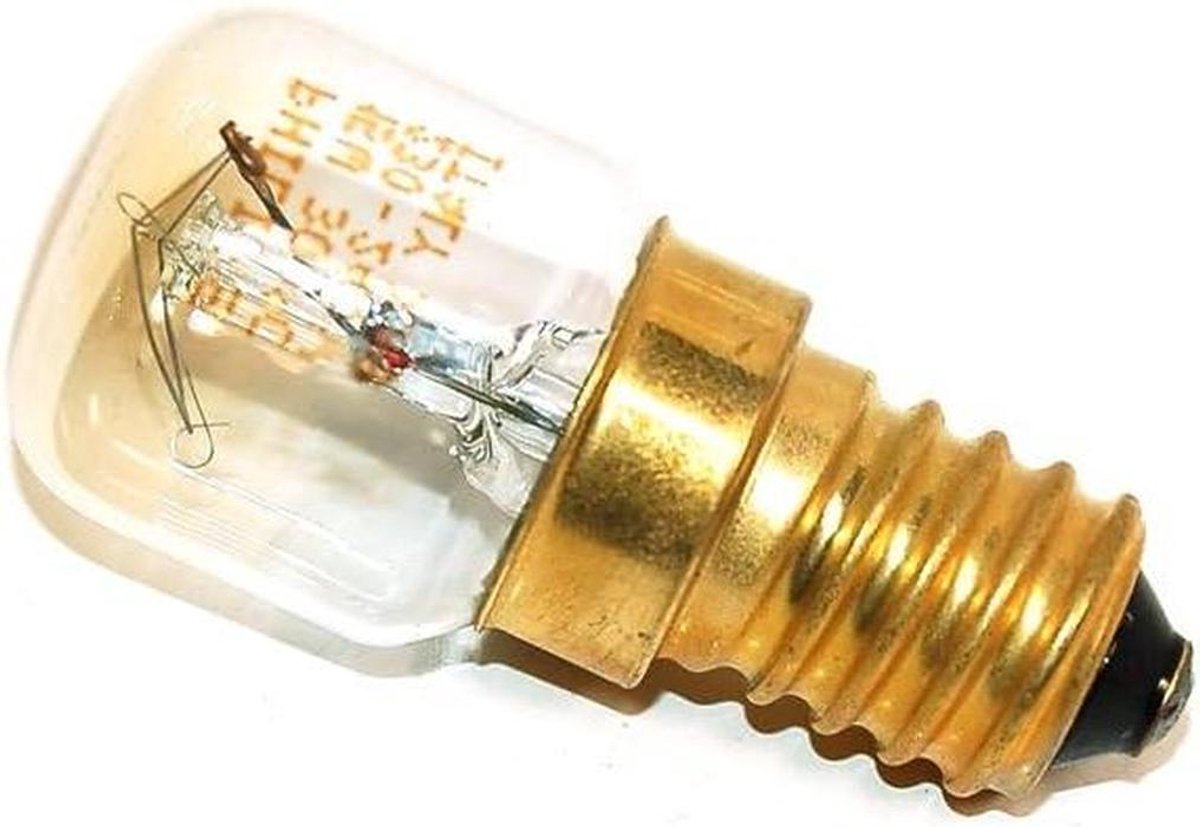Gloeilamp Lamp - Koelkastlamp Vriezerlamp - Apparaat Verlichting - Equivalent 92208610 - 2x2x9.8cm - Clear