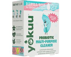 YOKUU Probiotische Huisdierveilige Allesreiniger - Refill met 3 Parels - Hypoallergeen en Likveilig