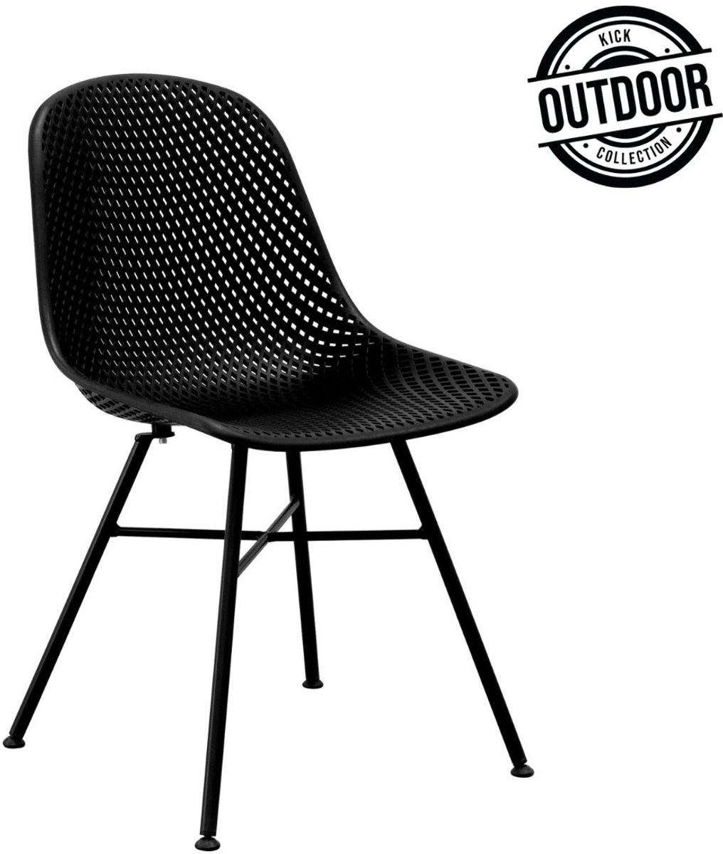 Kick Tuinstoel Sol - Zwart