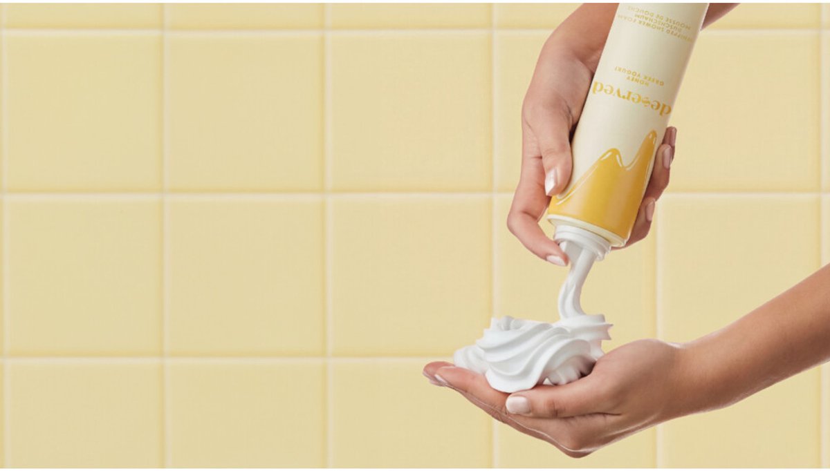 Deserved Shower Foam Honey Greek Yogurt - 250 ml