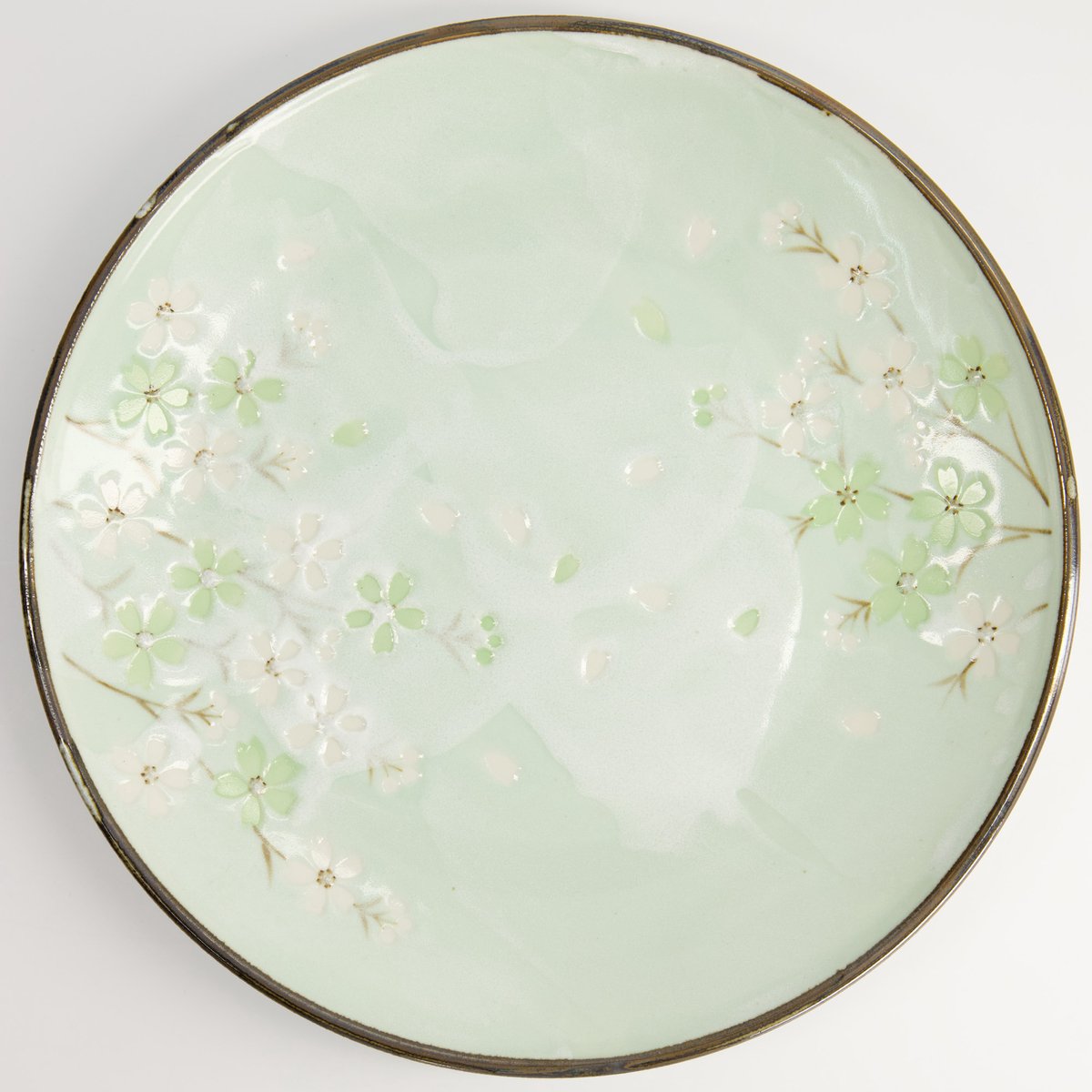 TOKYO DESIGN - GREEN COSMOS PLATE 29x3.5 CM