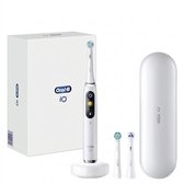 Oral-B iO Series 9 - Magnetische Tandenborstel - Alabaster White - AI technologie - Kleurenscherm - 5 poetsmodi - Smart etui