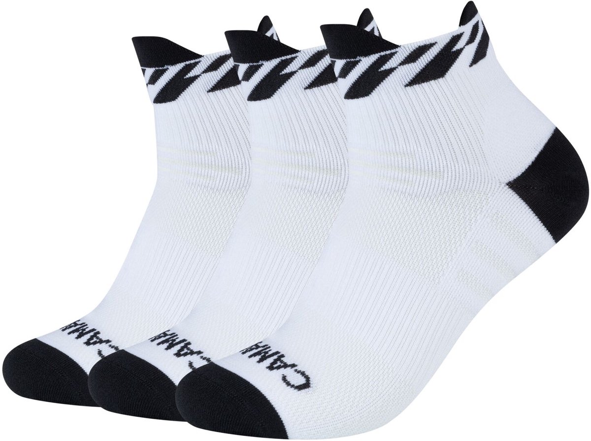 camano, Sportsokken, functionele sokken, multipack, 3-pack, 3 paar sokken, anatomische pasvorm, hardlopen, wandelen, sportief actief, aangenaam voetklimaat, functioneel garen.