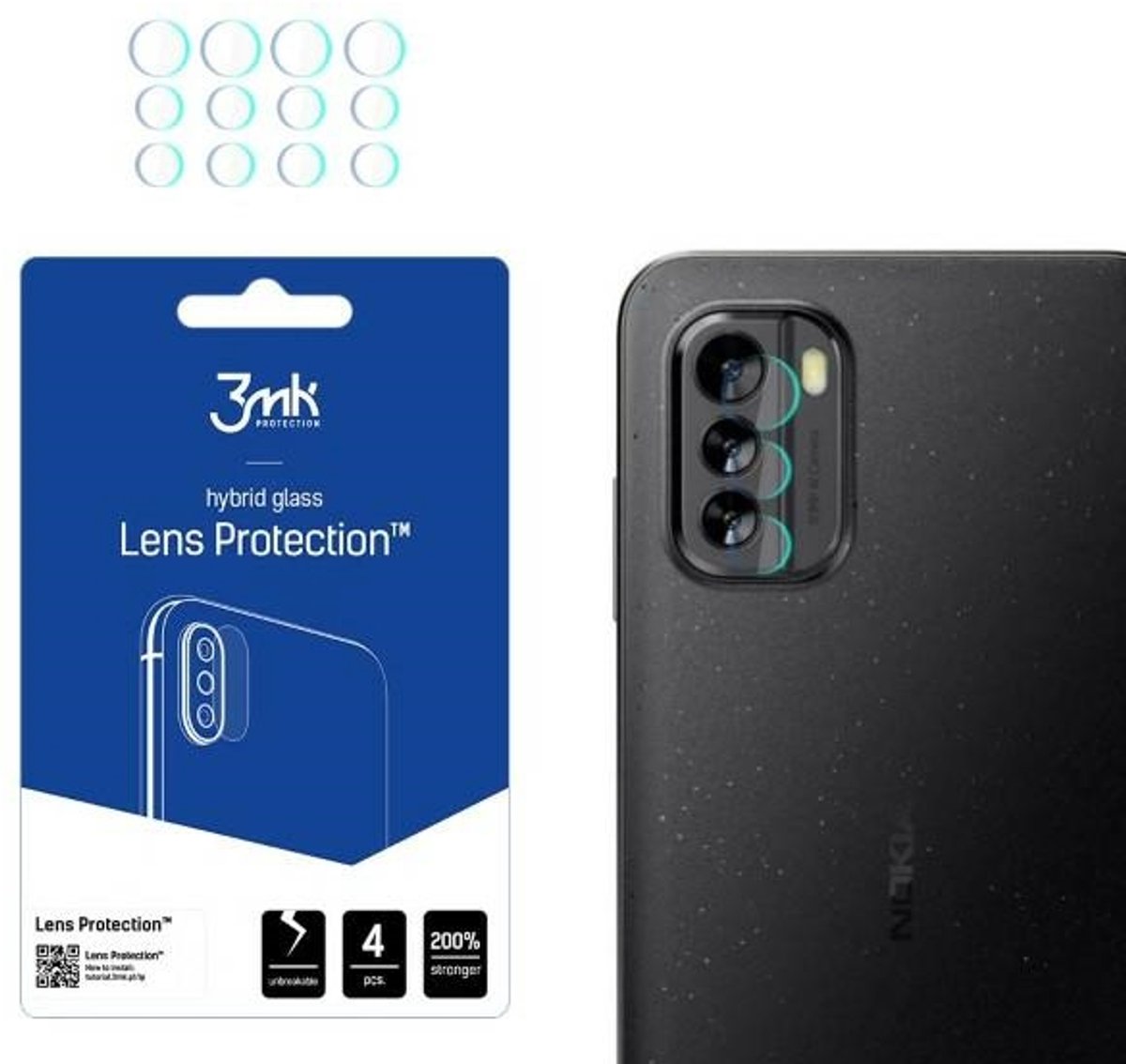 Nokia G60 5G - 3mk Lens Protection