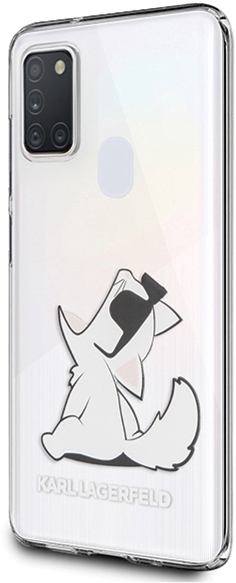 Karl - Lagerfeld - KLHCM21CFNRC M21 M215 hardcase transparant Choupette Fun