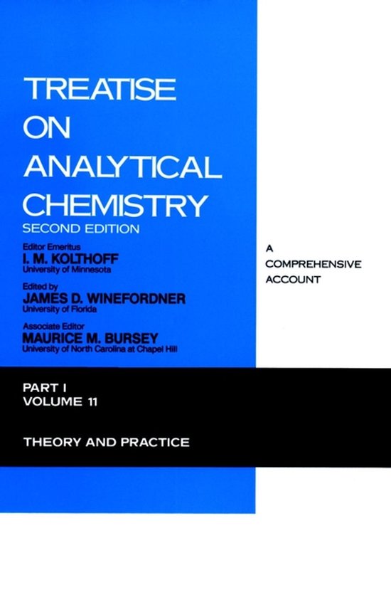 Treatise on Analytical Chemistry - cover