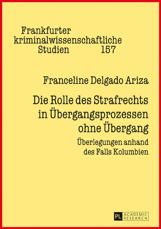 Frankfurter kriminalwissenschaftliche Studien 157 - Die Roll ... - cover