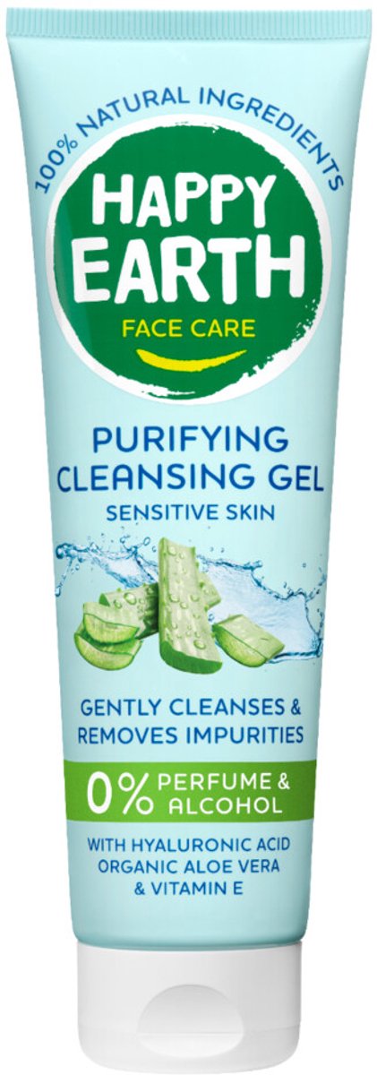 Happy Earth 100% Natuurlijke Zuiverende Reinigingsgel - 150 ml