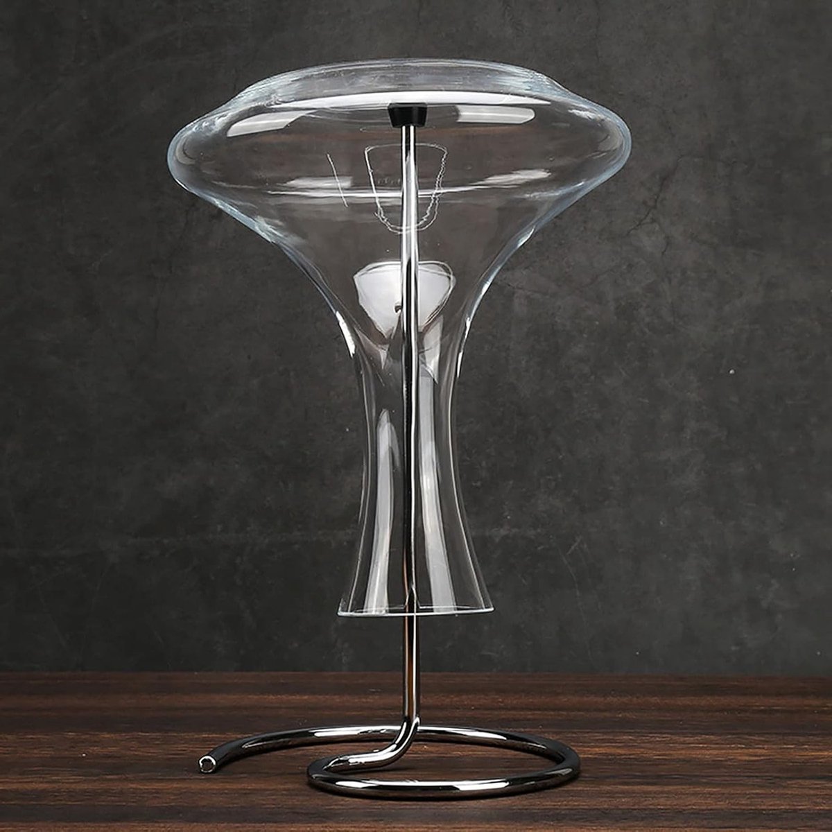 Elegante RVS Decanteerstandaard voor Rode Wijn, Ideaal voor Droogproces en Presentatie