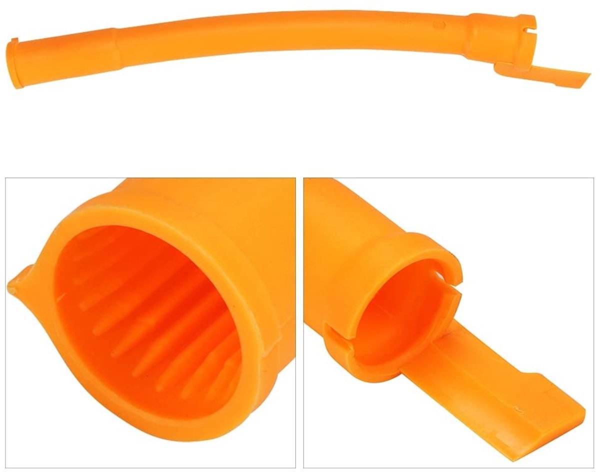 Allecto - Dipstick Guide Funnel - Hoog Temperatuur Bestendig - Vervangende Motor Dipstick Tube - Duurzaam en Betrouwbaar - Geschikt voor Diverse Mo...