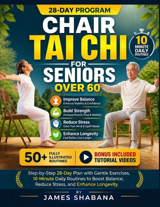 Step-By-Step 28-Day Plan with Gentle Exercises- Chair Tai CH ... - cover