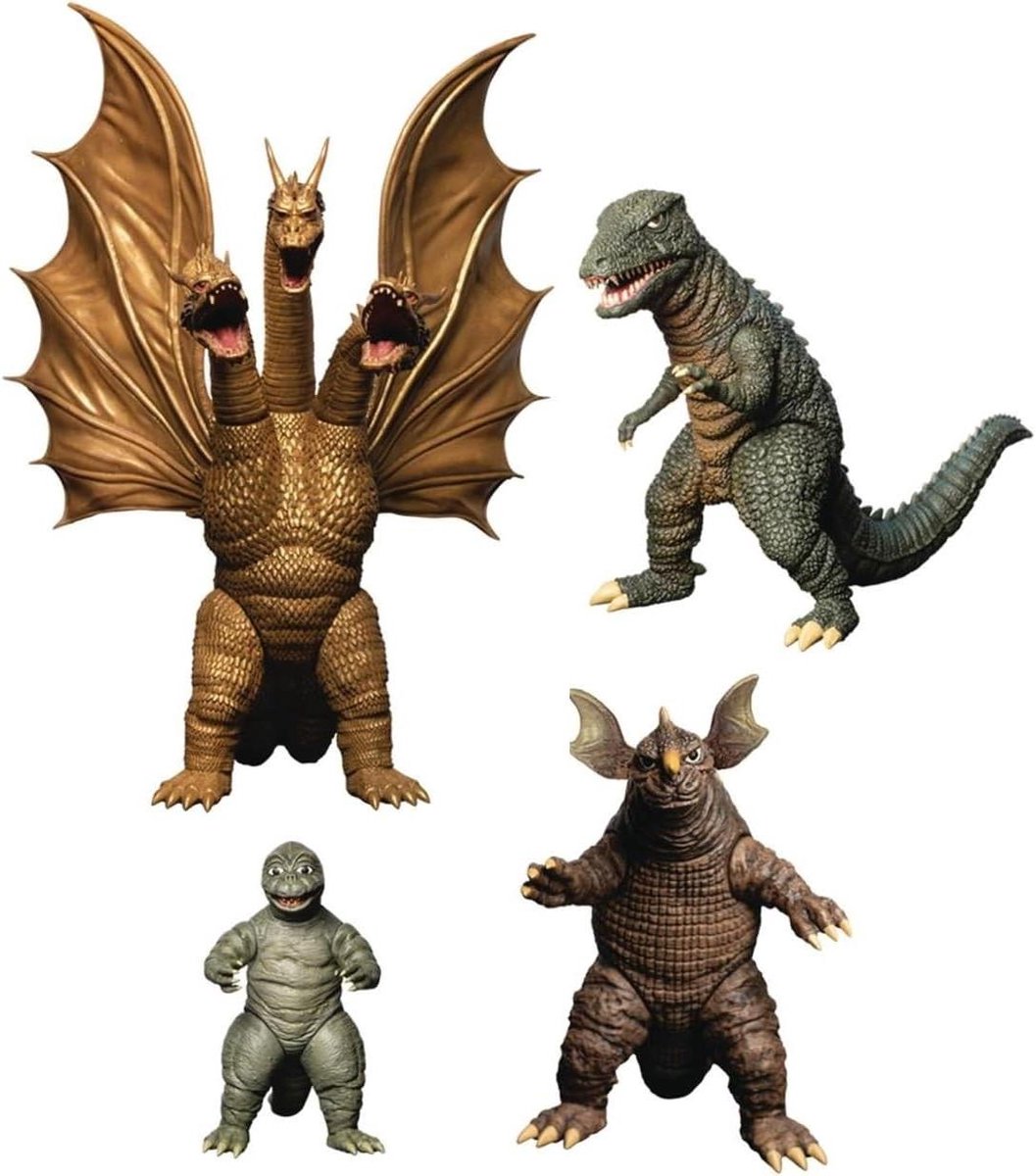Actiefiguur XL - Monster figuur - Verzamelen en display - Extra groot formaat - Ronde 2 editie - Meerkleurig
