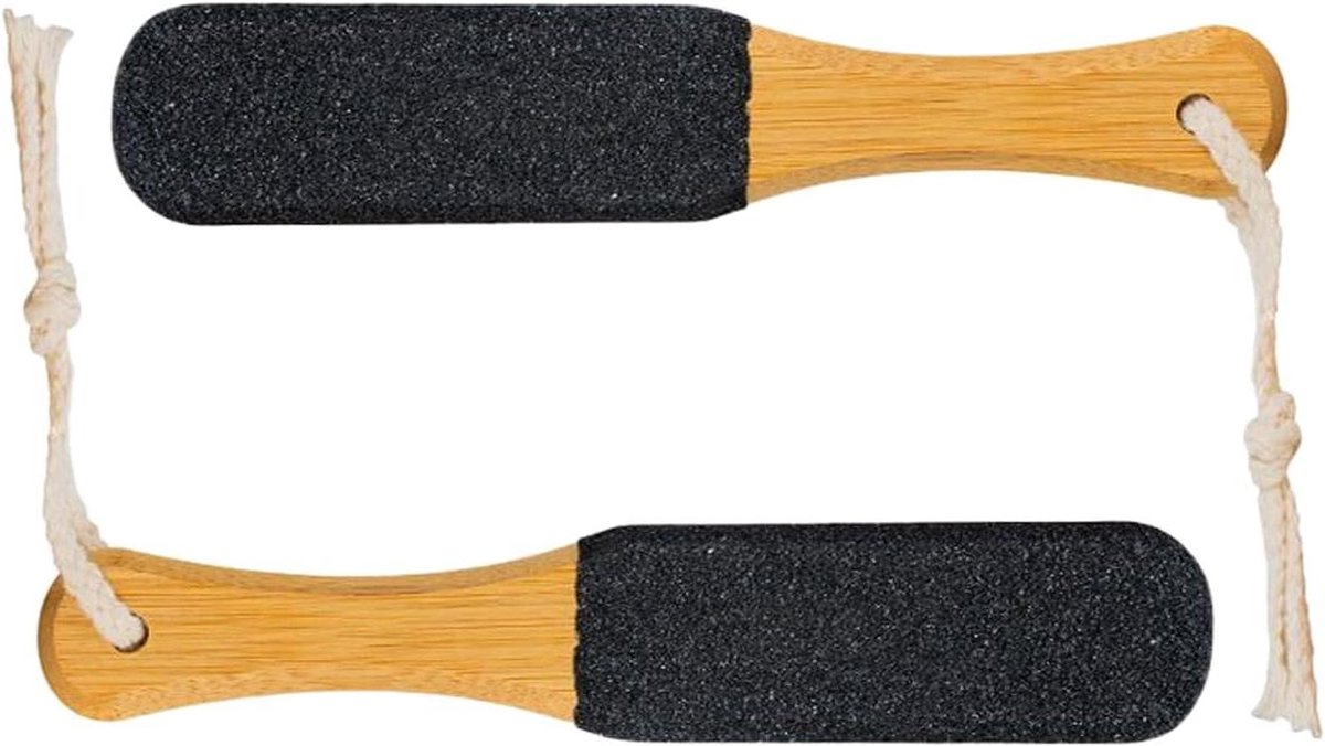 Voetvijl 2 Stuks - Voetverzorgingstool Eeltverwijderaar - Gezonde Voeten Krijgen - Dubbelzijdig Ontwerp - 22.5 cm Lengte - Niet Gespecificeerd
