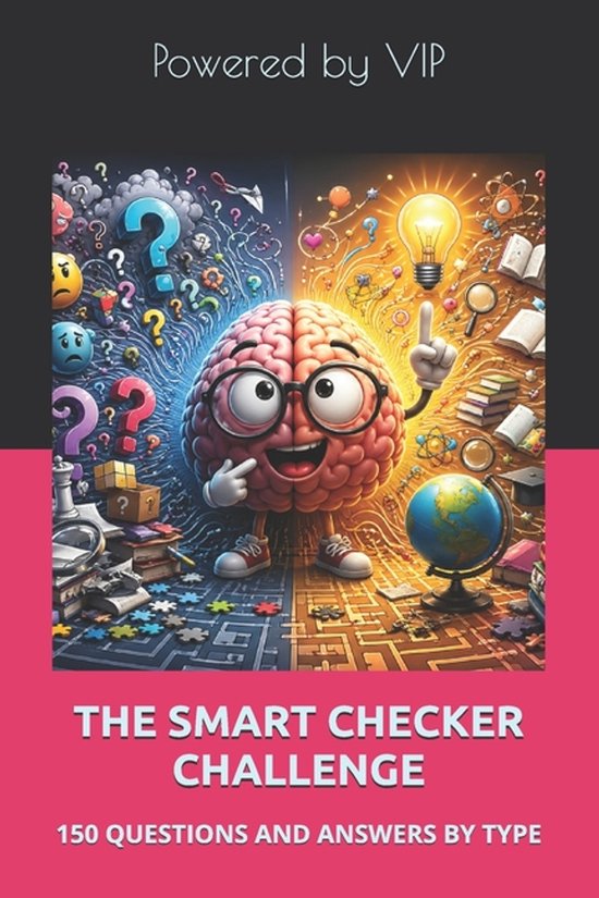 Tests, Games, Trivia & Entertainment-The Smart Checker Chall ... - cover