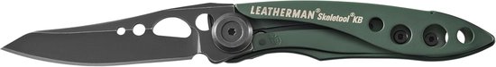 Leatherman Skeletool KB – Zakmes Met Roestvrijstalen Mes En Flessenopener – Donkergroen