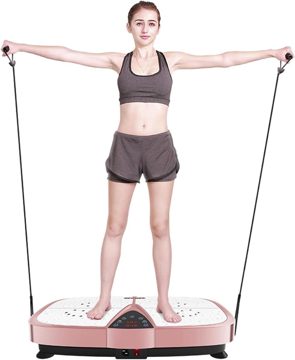 Trillingsplaat Oefenmachine - Lichaam Vibratie - Thuis Fitness - 99 Niveaus - Tot 150 kg - Zwart