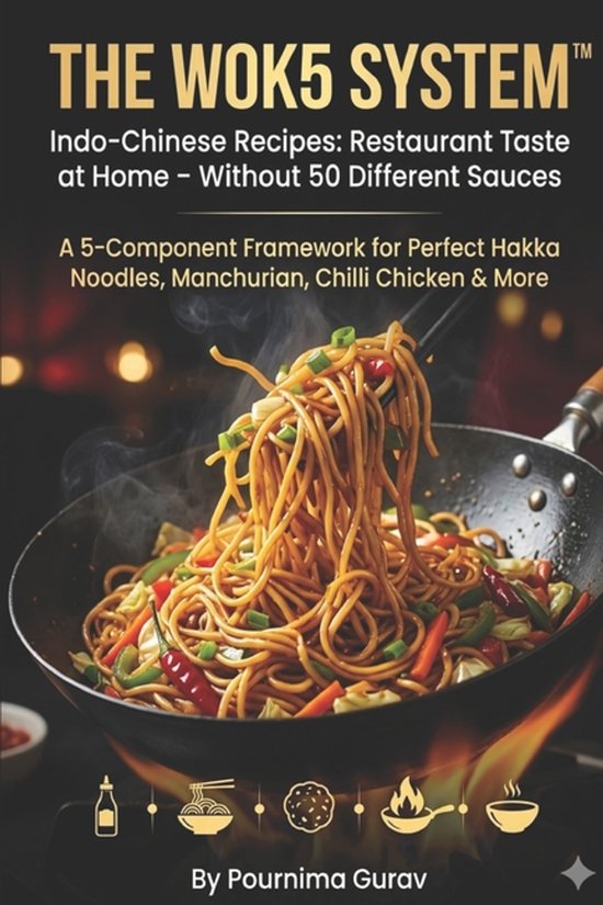 THE WOK5 SYSTEM(TM) Indo-Chinese Recipes - cover