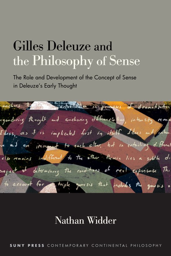 SUNY series in Contemporary Continental Philosophy- Gilles D ... - cover