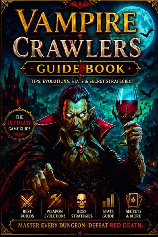 Vampire Crawlers Guide Book - cover