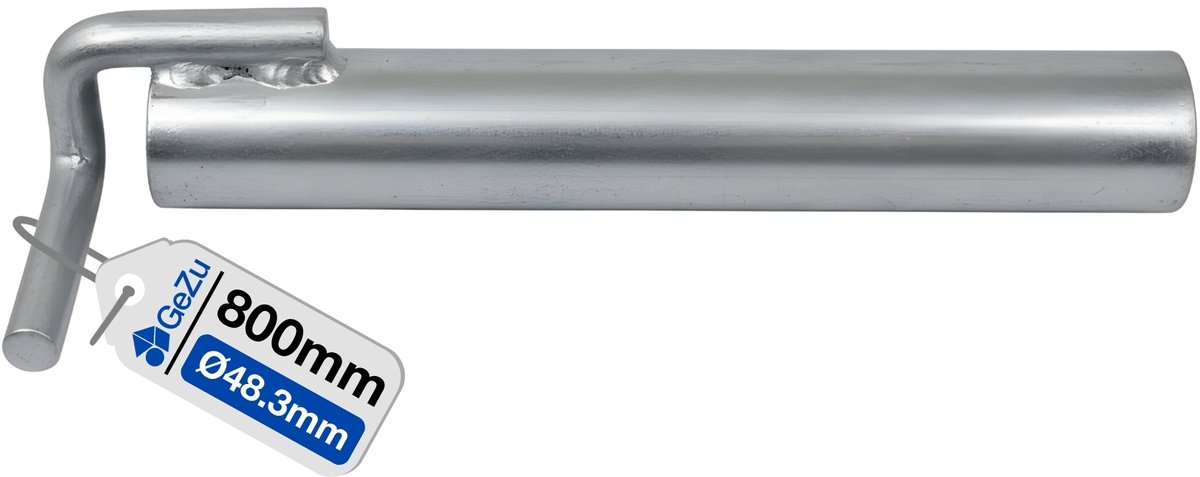 GeZu Impex Steiger Muuranker 800 mm – Thermisch Verzinkt