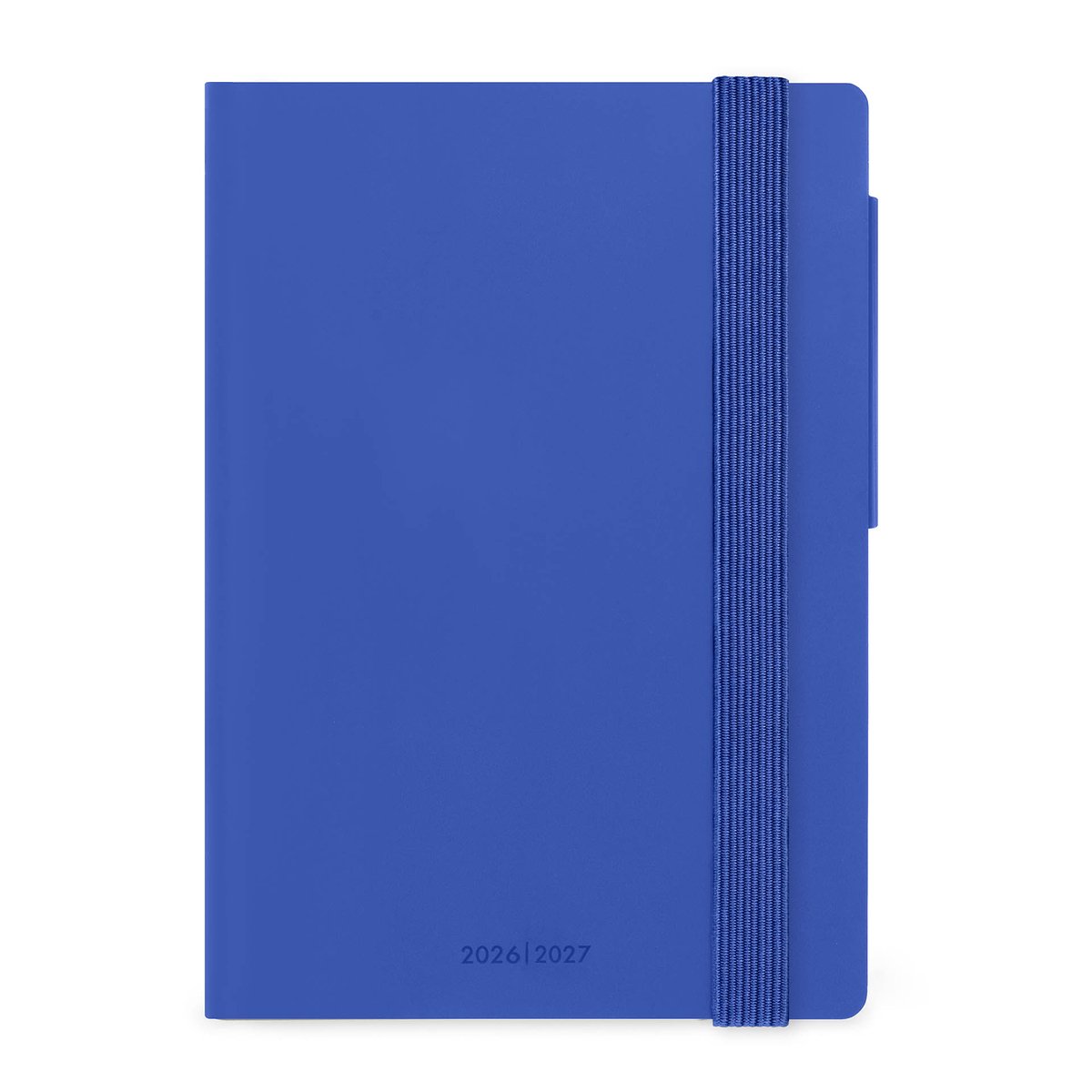 LEGAMI POCKET AGENDA 2026-2027 - 16mnd - WEEK OP 1 PAGINA + NOTITIE PAGINA - VEGAN OMSLAG - ECLECTIC BLUE