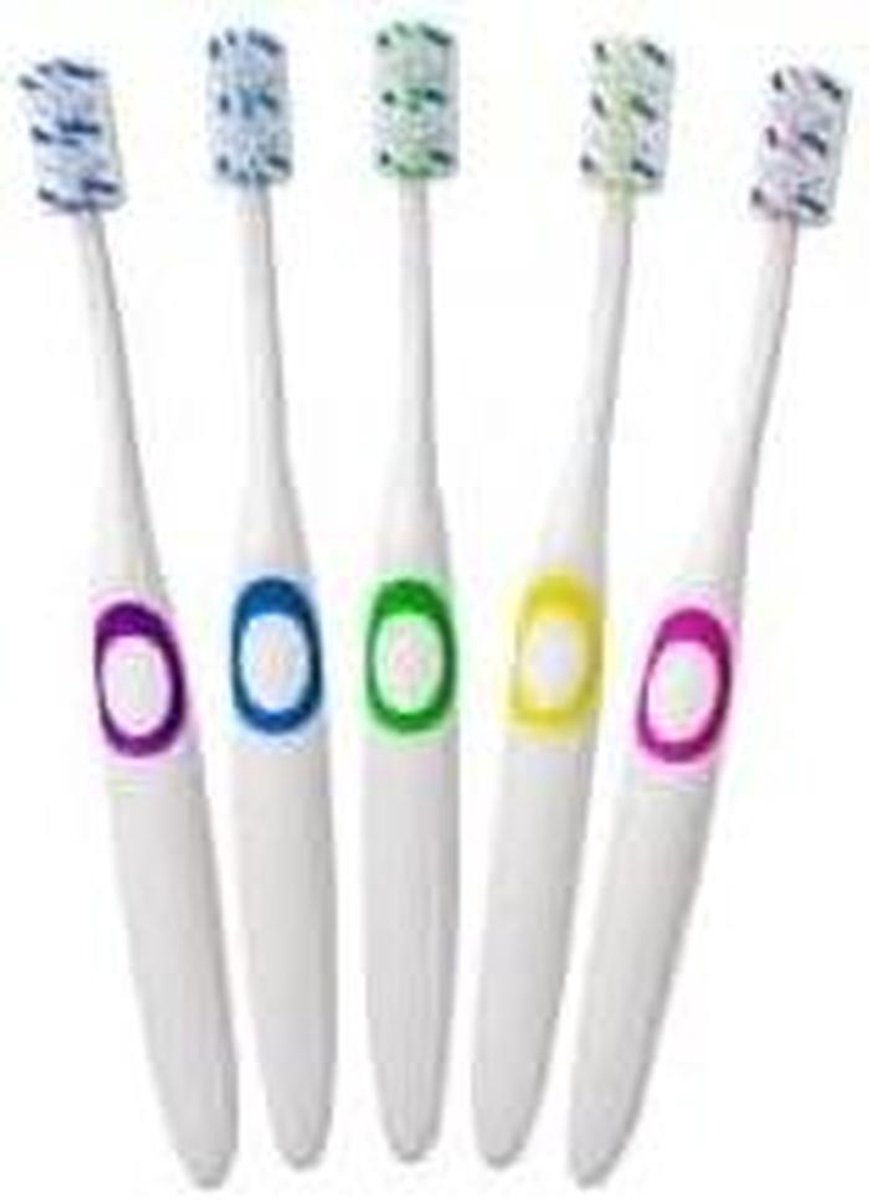 Orthodontische Tandenborstel - Beugel Borstel - Onder Beugel Reinigen - Speciaal Ontworpen Kop - 22 cm - Willekeurig