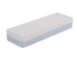 Dubbelzijdige wetsteen - Slijpsteen - Fijne en grove korrel - 15 x 5 x 2.5 cm - Messenslijper