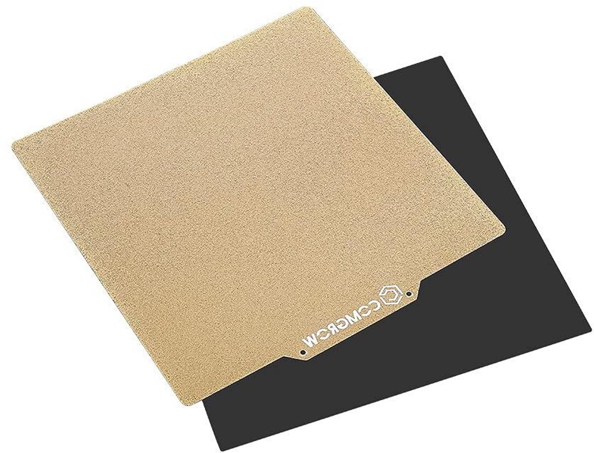 Magnetische Printplaat - PEI Flexibel Bed - 3D Printen - Verwijderbaar - 235x235mm - Zwart