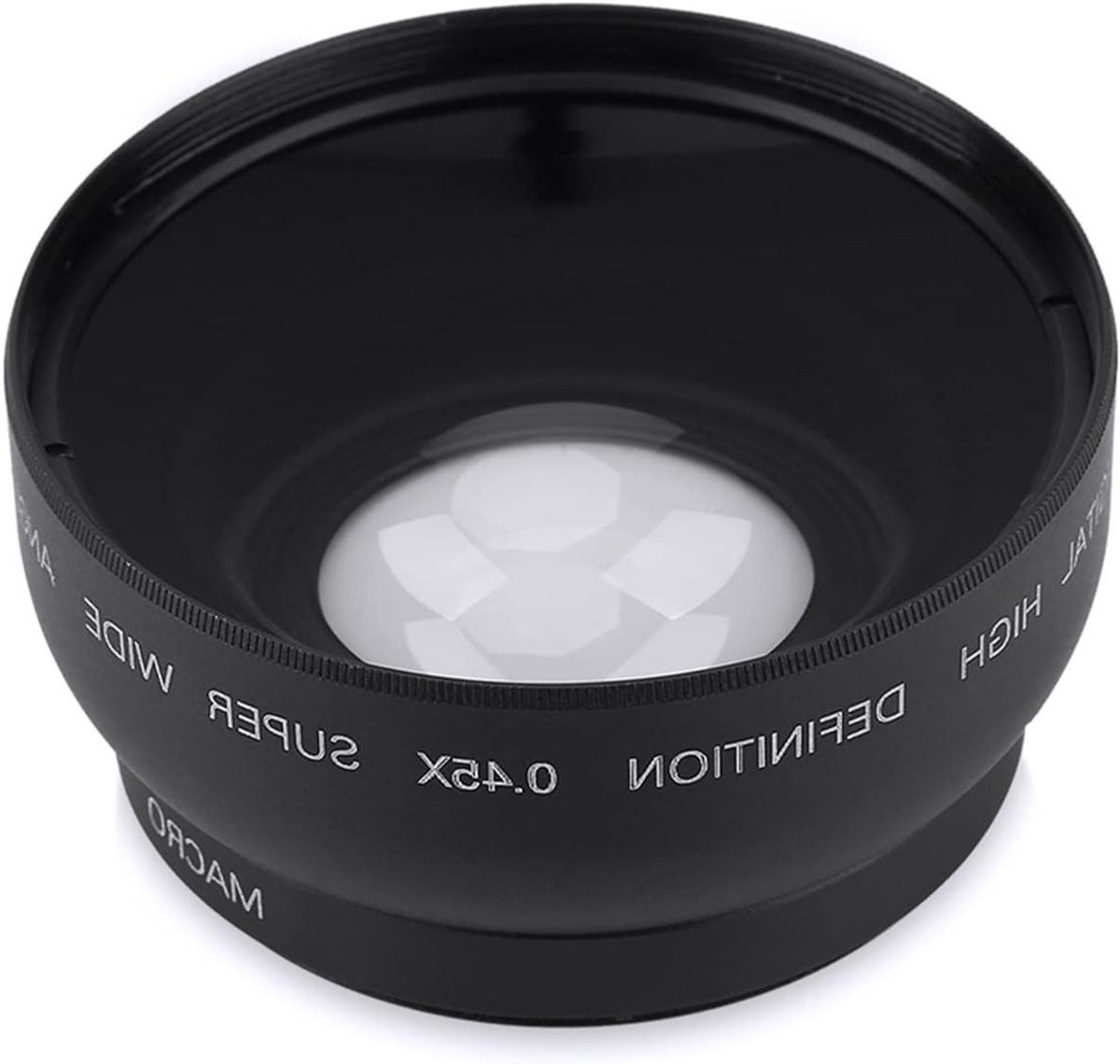Universele 0.45X Groothoeklens voor 52mm Camera's - Ideaal voor Macro Fotografie en Landschapsopnamen