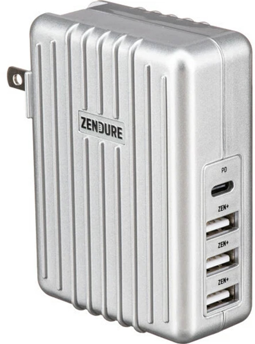 Zendure usb-c 30 w reislader 1xusb-c 3x usb ZDAPD-4