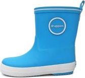 Druppies Regenlaarzen Kinderen - Blauwe Rubber Laarzen - Meisjes - Jongens - Fashion Boot - Maat 30