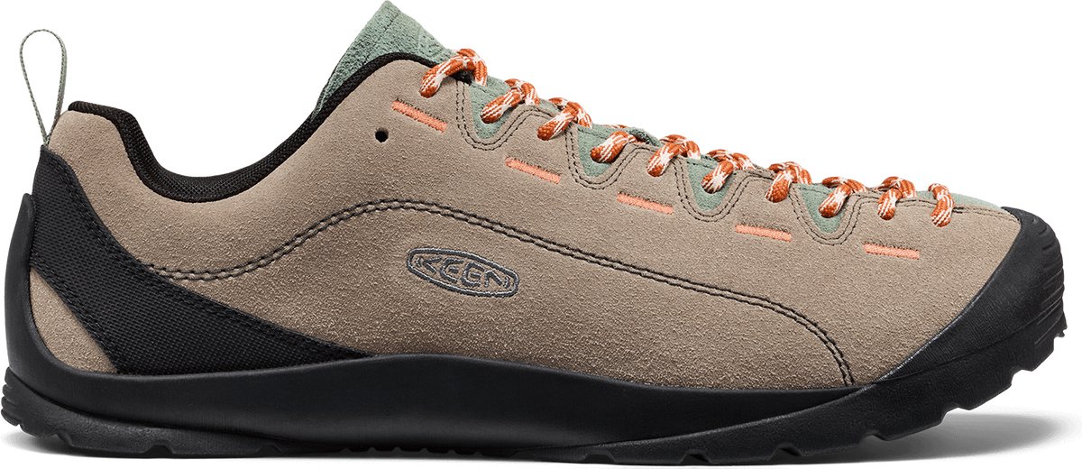 Keen Jasper Heren Sneakers Suede Brindle/Lily Pad Beige