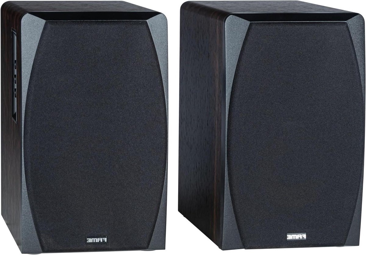 Studio Monitoren - Pro Audio Speakers - Muziek Luisteren - Houten Body - 41 cm - Houtkleur