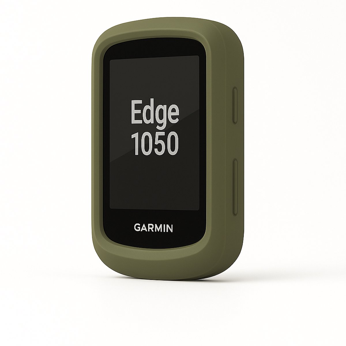 Siliconen Hoesje - Bumper case - Hoesje - Garmin Edge 1050 - Leger groen