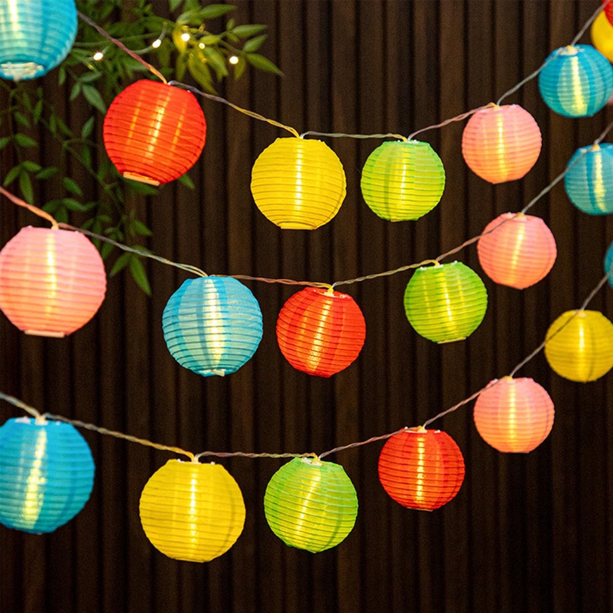 Allecto - LED Fairy Lights - Sfeervolle verlichting - 1.5 meter - Multicolour - Decoratief voor binnen en buiten - Geschikt voor tuin en feest