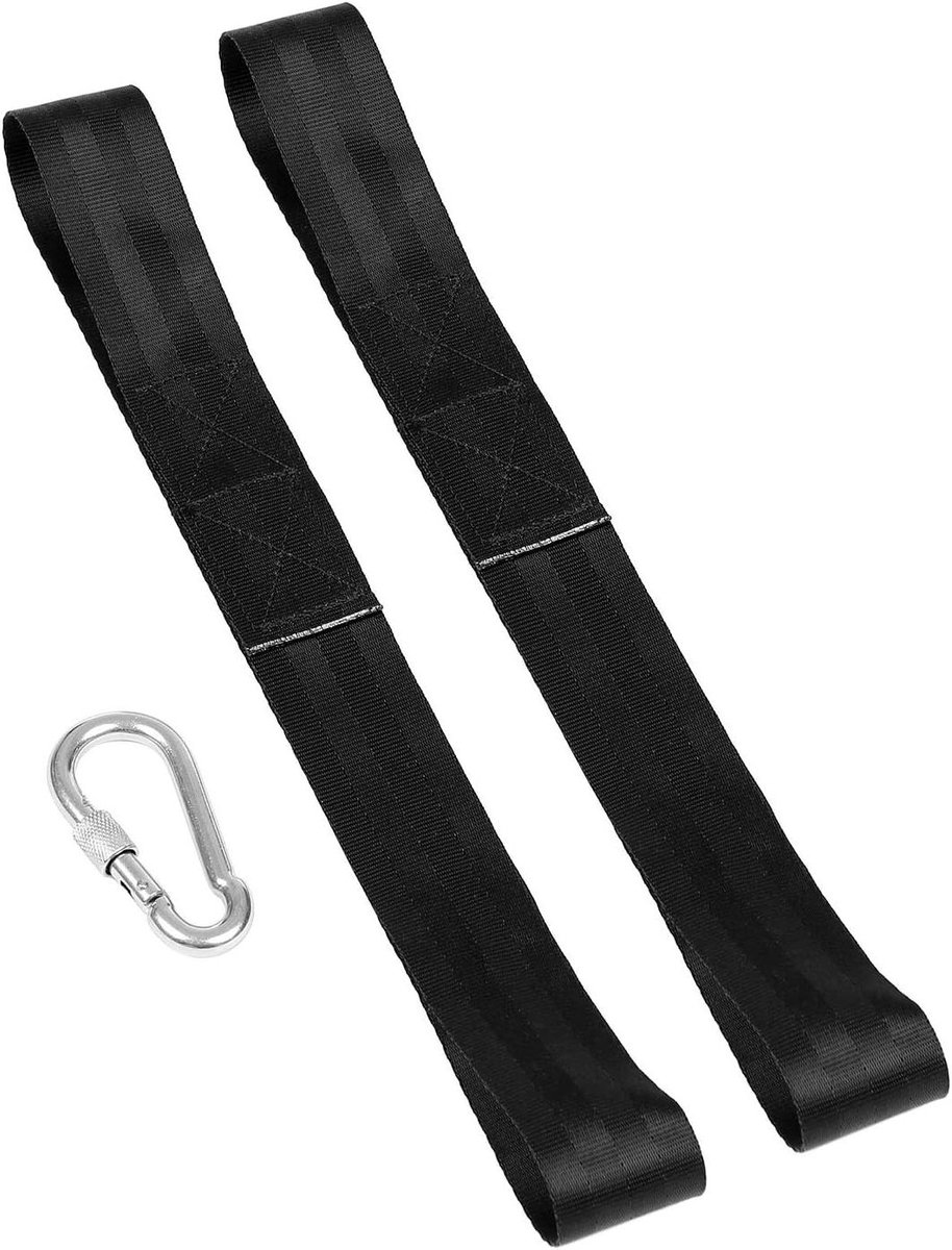 Battle Rope Anker Kit - Touwen Anker Set - Kracht Training - Heavy Duty Karabijnhaak - 3.8 x 39.9 cm