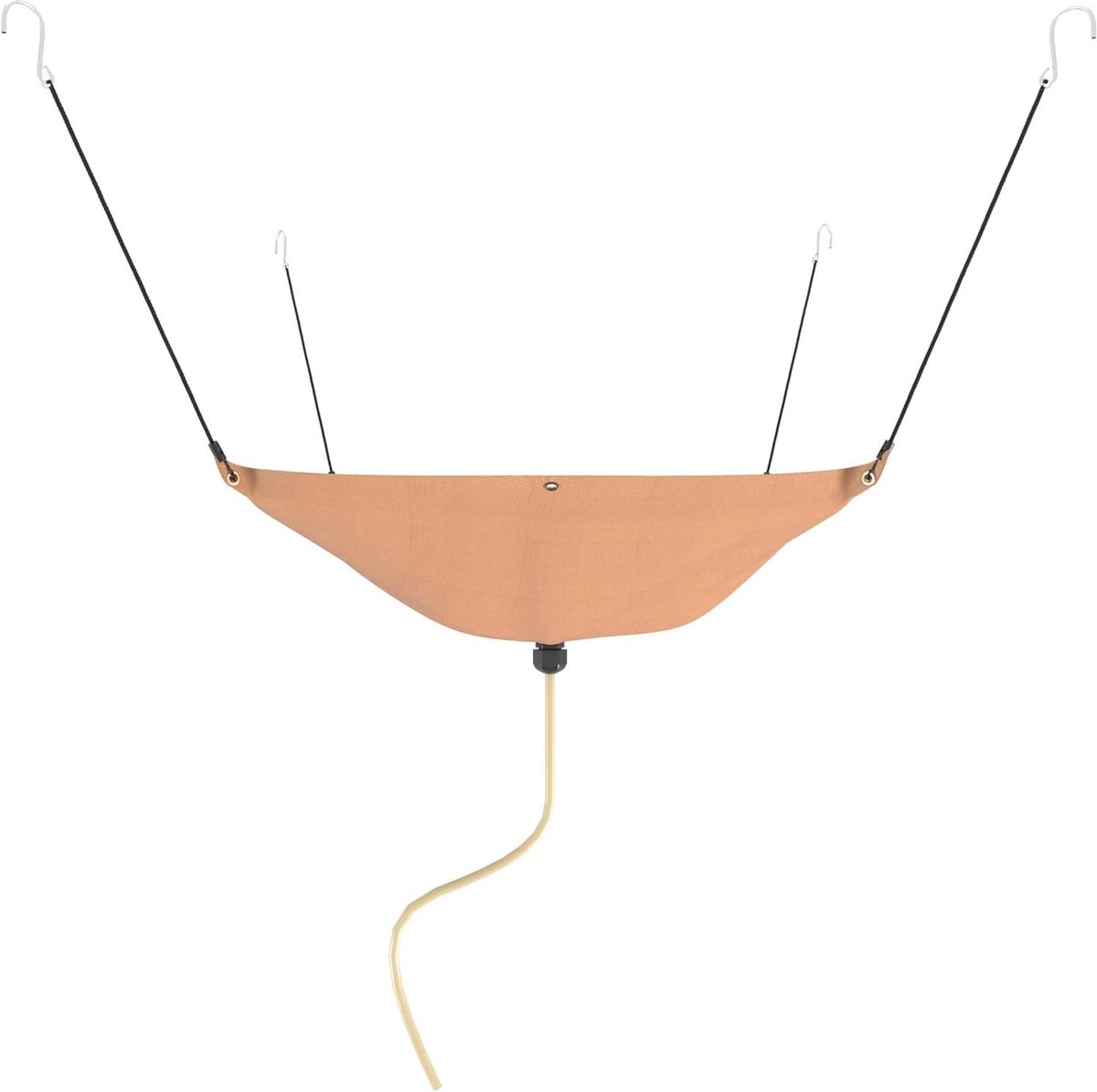 Lekkage Opvangzeil - Drupvanger Tarp - Voorkom Waterschade - Met Afvoerslang Aansluiting - 150x150 cm - Khaki