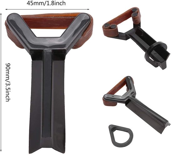 Allecto - Pool Cue Tip Clip - Biljart Tip Klem - Handig en Praktisch - Reparatie Tool - Poolkeu Accessoire - Geschikt voor Biljart Staaf van Allecto — afbeelding 3