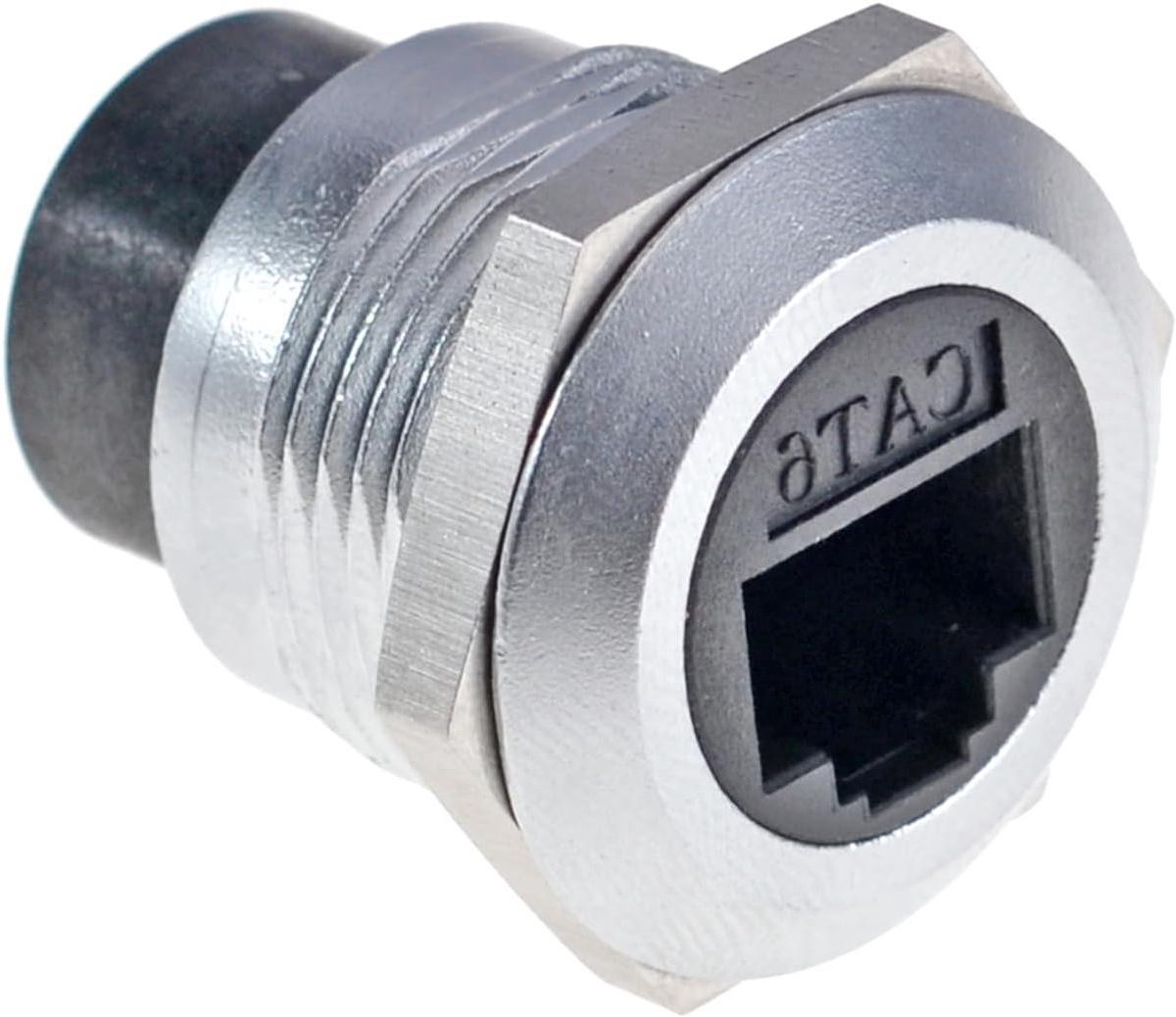 RJ45 Koppelpaneel - Ethernet Connector - Netwerk Verlengen - Waterdicht IP65 - 5 stuks - Zilver