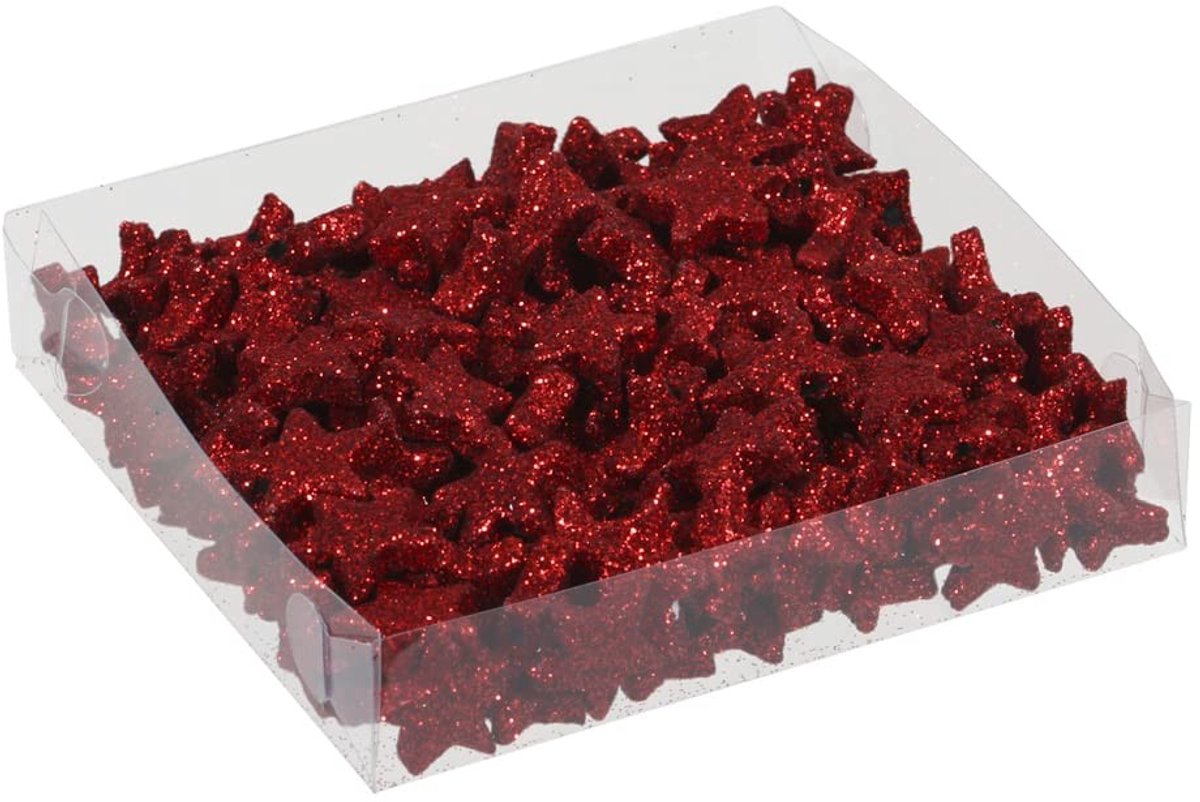 Allecto - Streudeko Sterren - 3D Pailletten - Elegante Tafeldecoratie - Maat 1,7 cm - Geschikt voor Feesten - Perfect voor Kerstmis en Verjaardagen