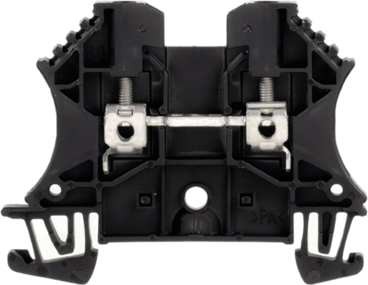 Weidmüller WDU2.5SW WEI VERB.KLEM 2.5MM2 ZWART per 100