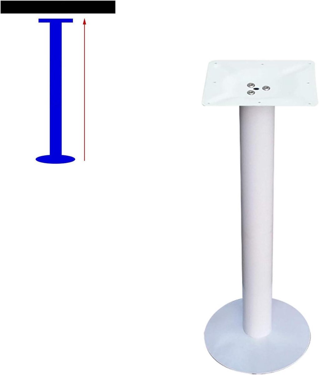 Tafelframe Rond - Onderstel Tafelpoten - Meubels Maken - Zwaar Draagvermogen - 40 cm - Wit