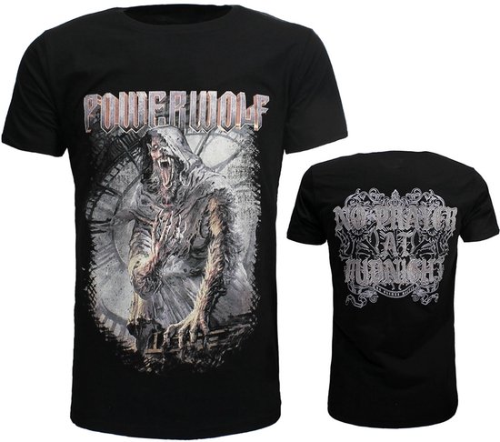 Powerwolf No Prayer At Midnight T-Shirt - Officiële Merchandise - M