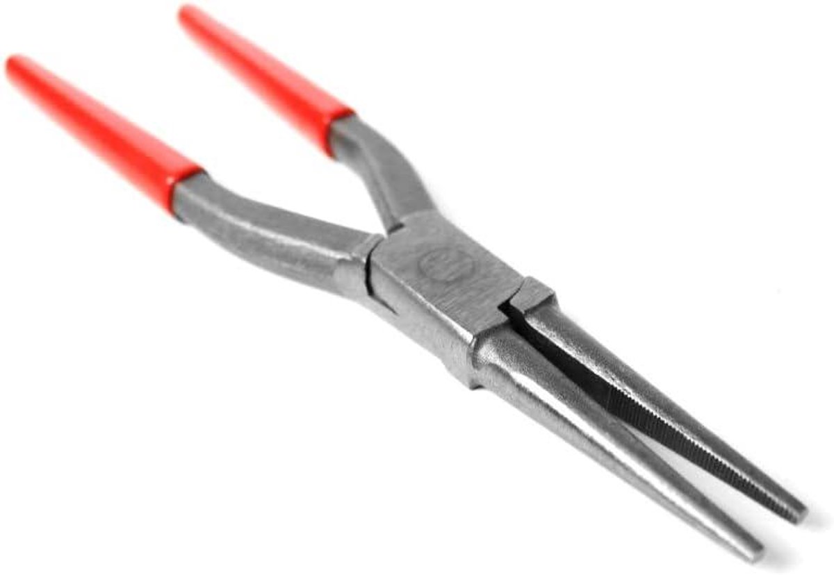 Ronde tang - Dakdekker tang - Metaal buigen - Torsievrij ontwerp - 260 mm - Zilver rood