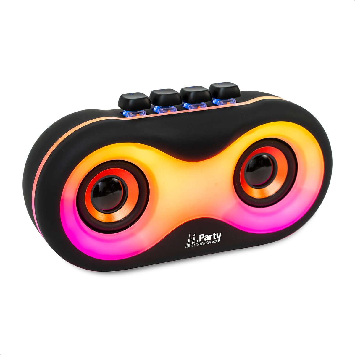 Party Light & Sound Party-Owl verlichte bluetooth speaker