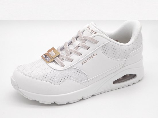 Skechers Slip-Ins Uno Banksia Luxe White