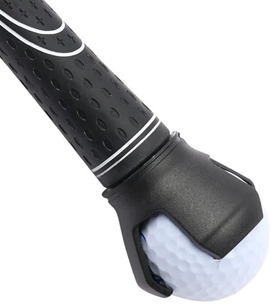 Allecto - Golfbal Grijper - Golfaccessoire - Handig en Efficiënt - Zwart - 3-Prong Zuignap - Voor Golfspelers - Zwart — afbeelding 3
